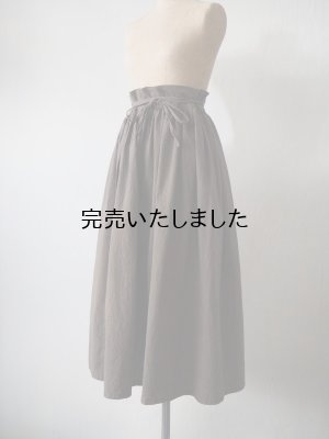 画像7: AU GARCONS(オーギャルソン) SARA-巻きスカート- カーキベージュ