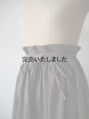 画像8: AU GARCONS(オーギャルソン) SARA-巻きスカート- カーキベージュ