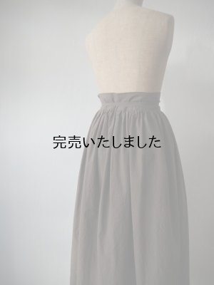 画像11: AU GARCONS(オーギャルソン) SARA-巻きスカート- カーキベージュ