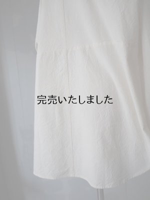 画像17: AU GARCONS(オーギャルソン) AUBIN-バンドカラーシャツ -ホワイト