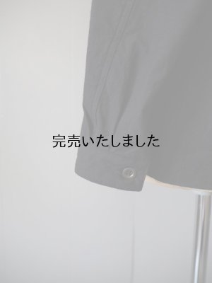 画像13: AU GARCONS(オーギャルソン) RIDE-ノーカラーシャツ- ブラック