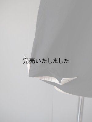 画像14: AU GARCONS(オーギャルソン) RIDE-ノーカラーシャツ- ブラック