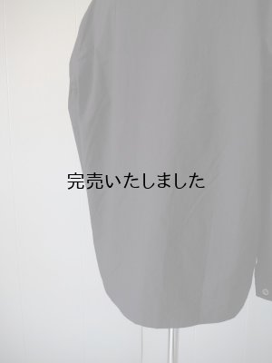 画像16: AU GARCONS(オーギャルソン) RIDE-ノーカラーシャツ- ブラック