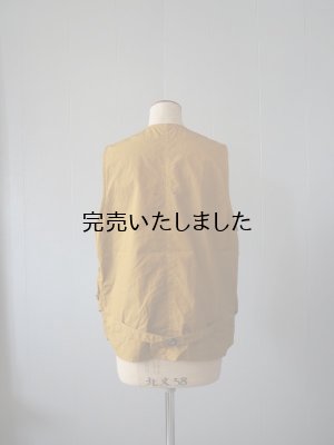 画像6: allinone(オールインワン) BAGGAROO vest VENTILE COTTON マスタード