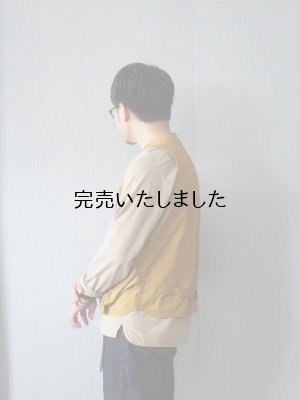 画像2: allinone(オールインワン) BAGGAROO vest VENTILE COTTON マスタード