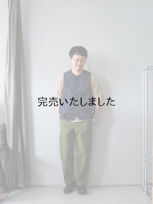 画像16: allinone(オールインワン) BAGGAROO vest VENTILE COTTON ネイビー