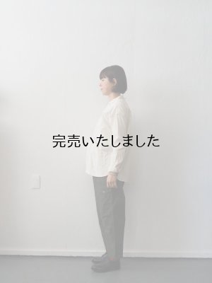 画像5: allinone(オールインワン) SMOCK GROWTH-シャツ-ソフトコットンタイプライター オフホワイトXSサイズ(レディース)