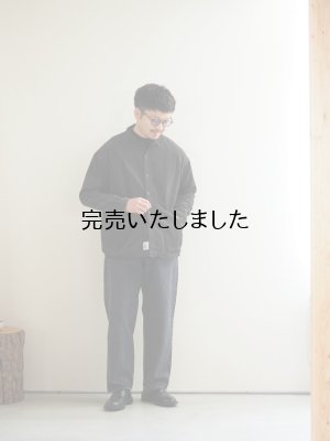 画像17: 【再入荷】allinone(オールインワン) SMOCK GROWTH shirts-21w corduroy チャコール