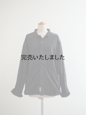 画像4: 【再入荷】allinone(オールインワン) SMOCK GROWTH shirts-21w corduroy チャコール