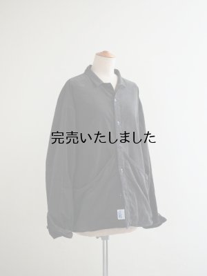 画像5: 【再入荷】allinone(オールインワン) SMOCK GROWTH shirts-21w corduroy チャコール