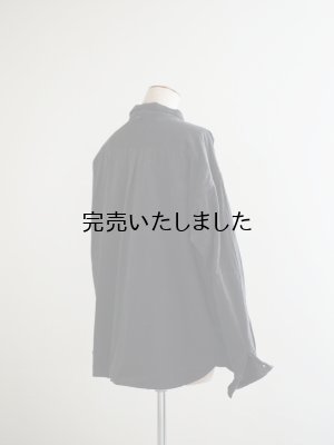 画像6: 【再入荷】allinone(オールインワン) SMOCK GROWTH shirts-21w corduroy チャコール