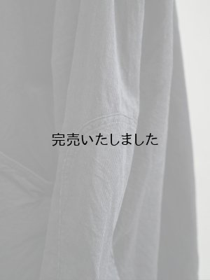 画像13: 【再入荷】allinone(オールインワン) SMOCK GROWTH shirts-21w corduroy チャコール