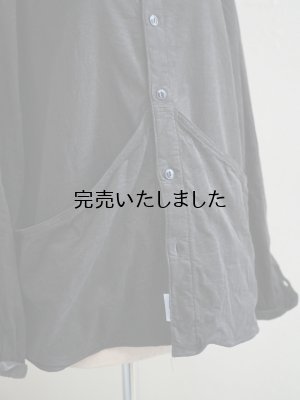 画像15: 【再入荷】allinone(オールインワン) SMOCK GROWTH shirts-21w corduroy チャコール