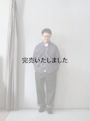 画像18: another 20th century(アナザートゥエンティースセンチュリー) Bio Koch jacket charcoal