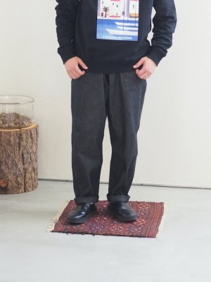 画像4: Style Craft Wardrobe(スタイルクラフトワードローブ) PANTS #7 12oz denim ブラックデニム