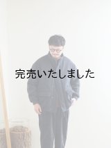 Still By Hand(スティルバイハンド) ラムウールメルトンショートブルゾン チャコール