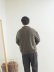 画像3: Still By Hand(スティルバイハンド) ウールモヘアポロカラーカーディガン オリーブ (3)