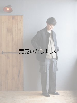 画像21: ARAN(アラン) and ordinary.別注 / M-49カーゴパンツ TOPカツラギブラック