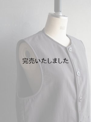 画像12: 【再入荷】ARAN(アラン) ナイロンタフタ ライナーベスト ダークグレー