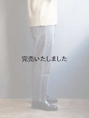 画像2: ARAN(アラン) FATIGUE-46CORD-ファティーグパンツコーデュロイ-グレー