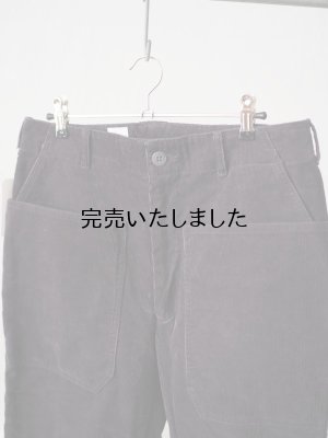 画像7: ARAN(アラン) OP WORK PT-オーバーポケットワークパンツ- TC14Wコーデュロイ チャコール
