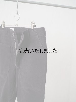 画像9: ARAN(アラン) OP WORK PT-オーバーポケットワークパンツ- TC14Wコーデュロイ チャコール