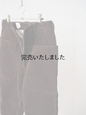 画像8: ARAN(アラン) OP WORK PT-オーバーポケットワークパンツ- TC14Wコーデュロイ ブラウン