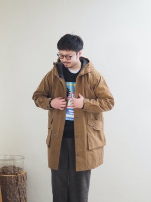 画像1: ARAN(アラン) SWD PARKA-スウェーデンパーカ-ブラウンベージュ