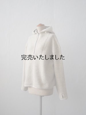 画像5: ASEEDONCLOUD(アシードンクラウド) Reversible pajama hoodie オフホワイト