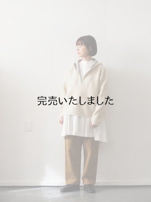 画像17: ASEEDONCLOUD(アシードンクラウド) Reversible pajama hoodie オフホワイト