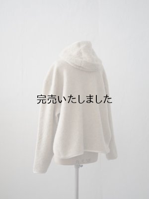 画像6: ASEEDONCLOUD(アシードンクラウド) Reversible pajama hoodie オフホワイト