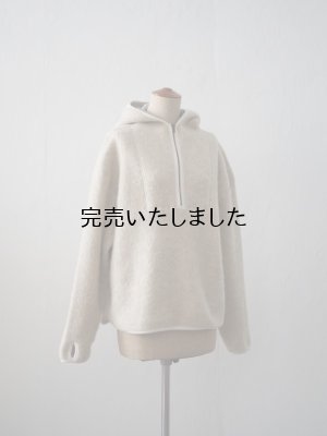 画像8: ASEEDONCLOUD(アシードンクラウド) Reversible pajama hoodie オフホワイト