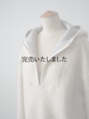 画像10: ASEEDONCLOUD(アシードンクラウド) Reversible pajama hoodie オフホワイト