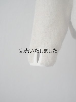 画像11: ASEEDONCLOUD(アシードンクラウド) Reversible pajama hoodie オフホワイト