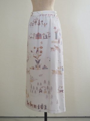 画像15: ASEEDONCLOUD(アシードンクラウド) Forest cook's skirt オフホワイト