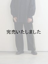 ASEEDONCLOUD(アシードンクラウド) Sailing sweatpants Sailing pile ブラック