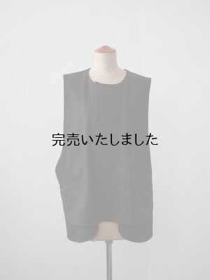 画像4: ASEEDONCLOUD(アシードンクラウド) Immunity cloth Researcher waistcoat ダークブラウン