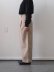画像2: ASEEDONCLOUD(アシードンクラウド) Handwerker-ハンドベイカー- HW Wide Trousers コーデュロイ ベージュ
