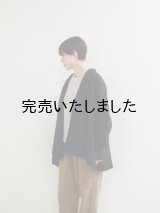 ASEEDONCLOUD(アシードンクラウド) Cable big cardigan ブラック