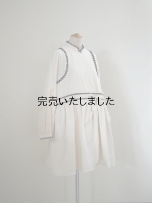 画像4: ASEEDONCLOUD(アシードンクラウド) Shepherd shirt coat オフホワイト(Shepherd antique rags)