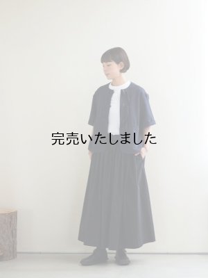 画像23: ASEEDONCLOUD(アシードンクラウド) Bird’s ditty vest ネイビー(Embroidery linen)