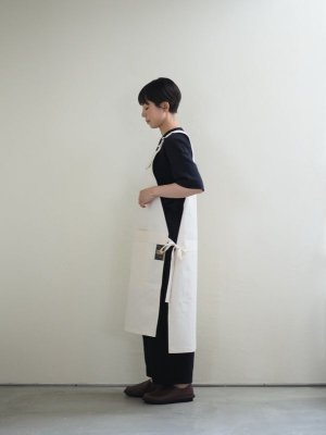 画像2: ASEEDONCLOUD(アシードンクラウド) Handwerker-ハンドベイカー- HWエプロン オフホワイト