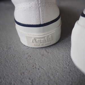 画像10: ASAHI(アサヒ) DECK-スリッポン- レディース ホワイト