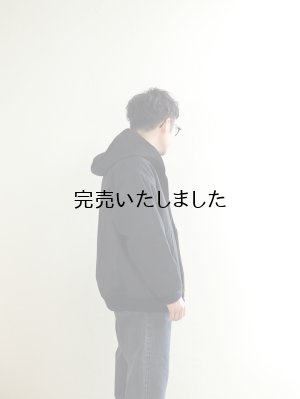 画像2: alvana(アルヴァナ) DUCK WOOL DETROIT PARKA -ダックウールデトロイトパーカー- BLACK