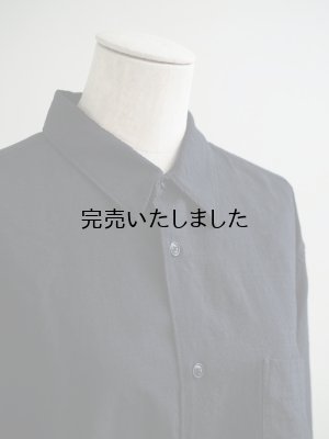 画像8: alvana(アルヴァナ) WOOL MILLING SHIRTS インクブラック