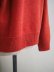画像6: alvana(アルヴァナ) 5G LAMS WOOL CREW KNIT レッド (6)