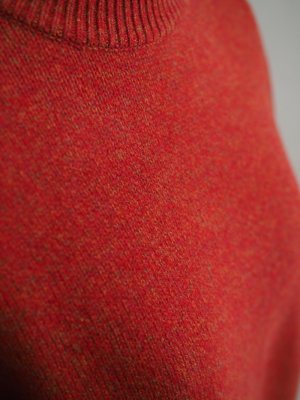 画像10: alvana(アルヴァナ) 5G LAMS WOOL CREW KNIT レッド