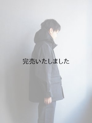 画像4: Still By Hand(スティルバイハンド)ソロテックスフードコート ブラック