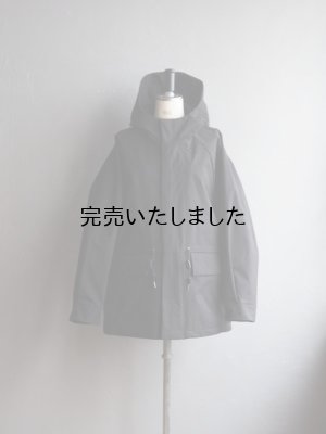 画像6: Still By Hand(スティルバイハンド)ソロテックスフードコート ブラック