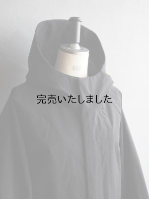 画像9: Still By Hand(スティルバイハンド)ソロテックスフードコート ブラック